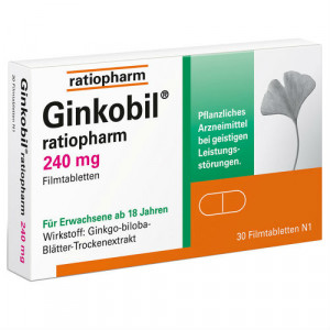 GINKOBIL-ratiopharm 240 mg Filmtabletten GINKOBIL-ratiopharm 240 mg Filmtabletten