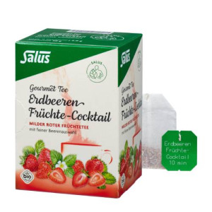 Produktbild von ERDBEEREN Früchtecocktail Salus Filterbeutel