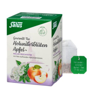 Produktbild von HOLUNDERBLÜTEN Apfel Tee Salus Filterbeutel