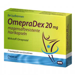 OMEPRADEX 20 mg magensaftresistente Hartkapseln OMEPRADEX 20 mg magensaftresistente Hartkapseln