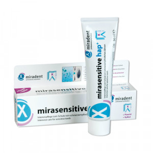 Produktbild von MIRADENT Zahncreme mirasensitive hap+