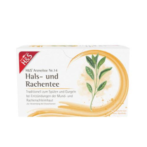 Produktbild von H&S Hals- und Rachentee Filterbeutel