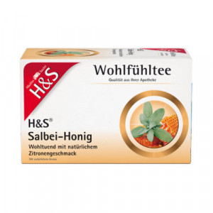 H&S Wohlfühltee Salbei Honig mit Zitrone Fbtl. H&S Wohlfühltee Salbei Honig mit Zitrone Fbtl.