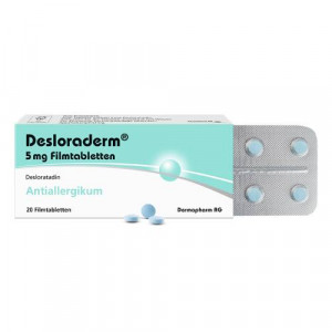 Produktbild von DESLORADERM 5 mg Filmtabletten