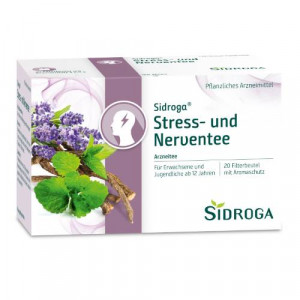 SIDROGA Stress- und Nerventee Filterbeutel SIDROGA Stress- und Nerventee Filterbeutel