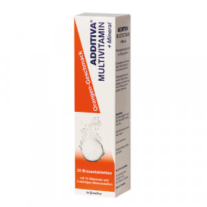 ADDITIVA Multivit.+Mineral Orange R Brausetabl. ADDITIVA Multivit.+Mineral Orange R Brausetabl.
