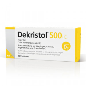 DEKRISTOL 500 I.E. Tabletten DEKRISTOL 500 I.E. Tabletten
