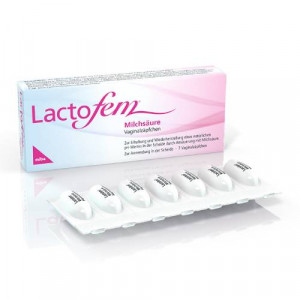 LACTOFEM Milchsäure Vaginalzäpfchen LACTOFEM Milchsäure Vaginalzäpfchen