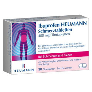 IBUPROFEN Heumann Schmerztabletten 400 mg IBUPROFEN Heumann Schmerztabletten 400 mg