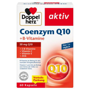 DOPPELHERZ Coenzym Q10+B Vitamine Kapseln DOPPELHERZ Coenzym Q10+B Vitamine Kapseln