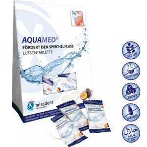 MIRADENT Aquamed Mundtrockenheit Lutschtabletten MIRADENT Aquamed Mundtrockenheit Lutschtabletten