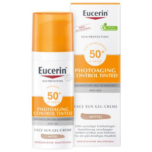 Produktbild von EUCERIN Sun CC Creme getönt mittel LSF 50+