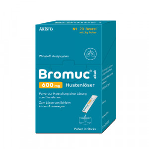 BROMUC akut 600 mg Hustenlöser Plv.z.H.e.L.z.Einn. BROMUC akut 600 mg Hustenlöser Plv.z.H.e.L.z.Einn.
