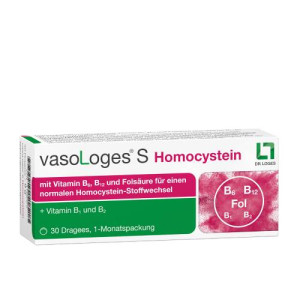 VASOLOGES S Homocystein Dragees VASOLOGES S Homocystein Dragees