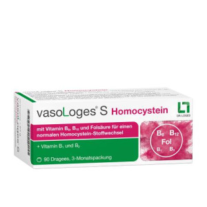 VASOLOGES S Homocystein Dragees VASOLOGES S Homocystein Dragees