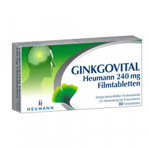 GINKGOVITAL Heumann 240 mg Filmtabletten GINKGOVITAL Heumann 240 mg Filmtabletten