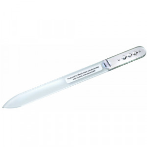 APOLINE Nagelfeile Glas mit 5 Swarovski-Steinen APOLINE Nagelfeile Glas mit 5 Swarovski-Steinen