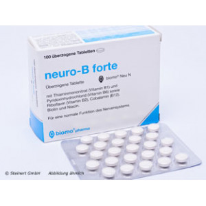 Produktbild von NEURO-B forte biomo Neu überzogene Tabletten
