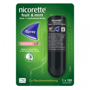 NICORETTE Fruit & Mint Spray 1 mg/Sprühstoß NICORETTE Fruit & Mint Spray 1 mg/Sprühstoß