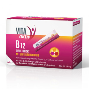 Produktbild von VITA AKTIV B12 Direktsticks mit Eiweißbausteinen