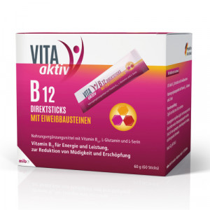 Produktbild von VITA AKTIV B12 Direktsticks mit Eiweißbausteinen