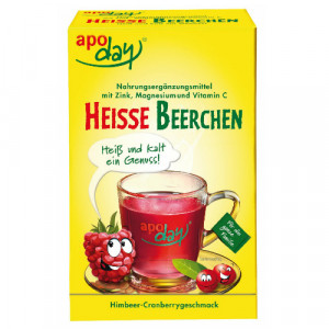 APODAY heiße Beerchen+Vit.C+Zink+Magnesium Pulver APODAY heiße Beerchen+Vit.C+Zink+Magnesium Pulver