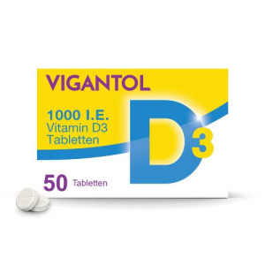 VIGANTOL 1.000 I.E. Vitamin D3 Tabletten VIGANTOL 1.000 I.E. Vitamin D3 Tabletten