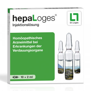 Produktbild von HEPALOGES Injektionslösung Ampullen