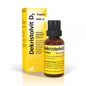 DEKRISTOLVIT D3 1000 I.E. Tropfen DEKRISTOLVIT D3 1000 I.E. Tropfen