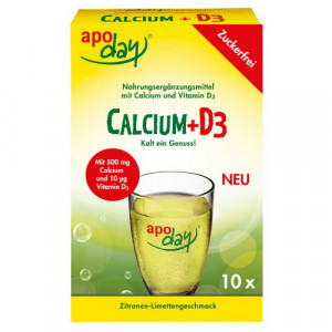 APODAY Calcium+D3 Zitrone-Limette zuckerfrei Pulv. APODAY Calcium+D3 Zitrone-Limette zuckerfrei Pulv.