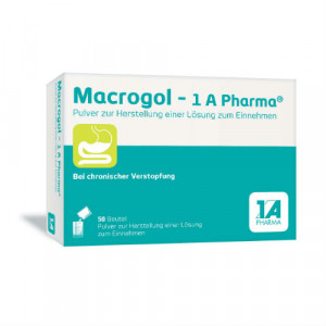 Produktbild von MACROGOL-1A Pharma Plv.z.Her.e.Lsg.z.Einnehmen