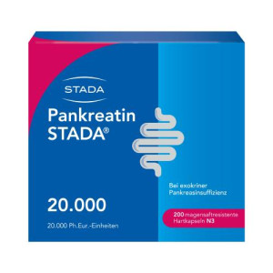 PANKREATIN STADA 20.000 magensaftres.Hartkapseln PANKREATIN STADA 20.000 magensaftres.Hartkapseln