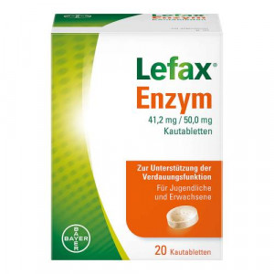 LEFAX Enzym Kautabletten LEFAX Enzym Kautabletten