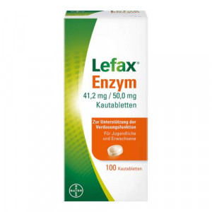 LEFAX Enzym Kautabletten LEFAX Enzym Kautabletten