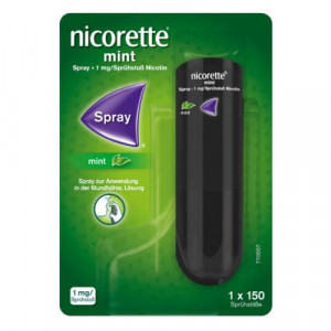 NICORETTE Mint Spray 1 mg/Sprühstoß NICORETTE Mint Spray 1 mg/Sprühstoß