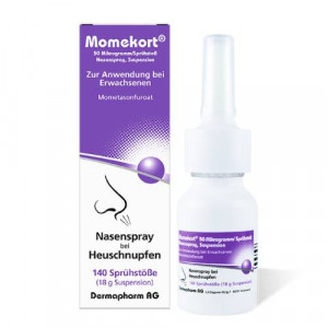 Produktbild von MOMEKORT 50 μg/Sprühst.Nasenspr.Susp.140 Erwachs.