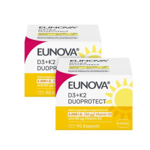 EUNOVA DuoProtect D3+K2 2000 I.E./80 μg Kaps.Kombi EUNOVA DuoProtect D3+K2 2000 I.E./80 μg Kaps.Kombi