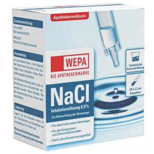 WEPA Inhalationslösung NaCl 0,9% WEPA Inhalationslösung NaCl 0,9%