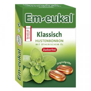 EM-EUKAL Bonbons klassisch zuckerfrei Box EM-EUKAL Bonbons klassisch zuckerfrei Box