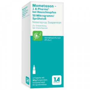 Produktbild von MOMETASON 1A Phar.b.Heuschnupfen 50μg/Spr.Stoß 60