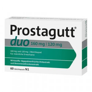 Produktbild von PROSTAGUTT duo 160 mg/120 mg Weichkapseln