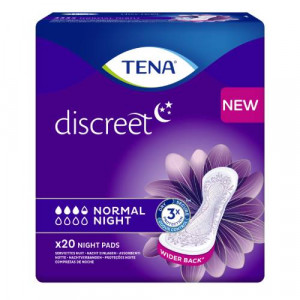 TENA DISCREET Inkontinenz Einlagen normal night TENA DISCREET Inkontinenz Einlagen normal night