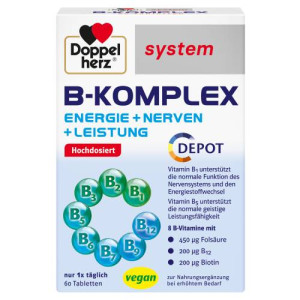 DOPPELHERZ B-Komplex system Tabletten DOPPELHERZ B-Komplex system Tabletten