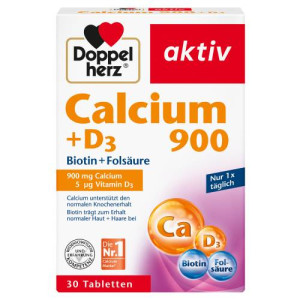 DOPPELHERZ Calcium 900+D3 Tabletten DOPPELHERZ Calcium 900+D3 Tabletten