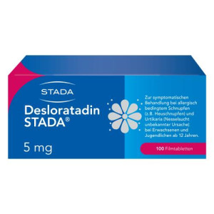 DESLORATADIN STADA 5 mg Filmtabletten DESLORATADIN STADA 5 mg Filmtabletten