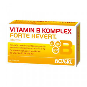 VITAMIN B KOMPLEX forte Hevert Tabletten VITAMIN B KOMPLEX forte Hevert Tabletten