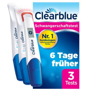 CLEARBLUE Schwangerschaftst.TripleCheck ultra-früh CLEARBLUE Schwangerschaftst.TripleCheck ultra-früh