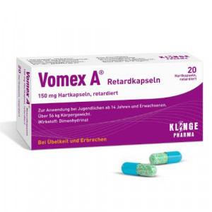 Produktbild von VOMEX A Retardkapseln
