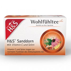 H&S Sanddorn m.Vitamin C und Selen Filterbeutel H&S Sanddorn m.Vitamin C und Selen Filterbeutel