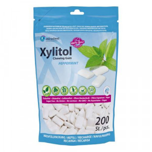 MIRADENT Xylitol Chewing Gum Minze Refill MIRADENT Xylitol Chewing Gum Minze Refill
